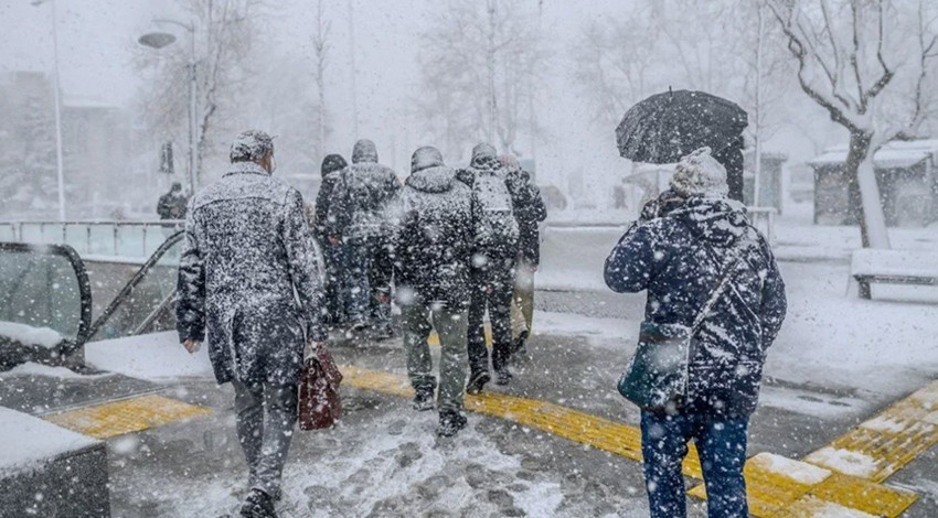 Meteoroloji'den flaş uyarı: Hafta sonu kar geliyor! İşte o iller..