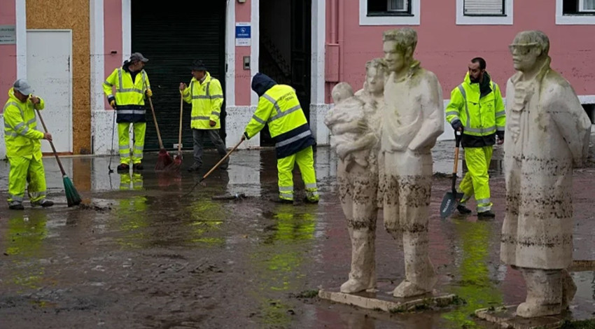 İngiltere, Galler ve İrlanda'da 'Claudia Fırtınası' etkili oldu
