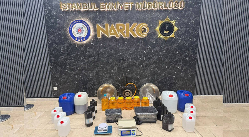 Arnavutköy'de uyuşturucu operasyonu: Çok sayıda uyuşturucu ele geçirildi