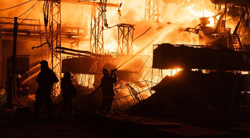 Rusya, Harkiv'e dron saldırısı düzenledi: Şehir karanlığa gömüldü