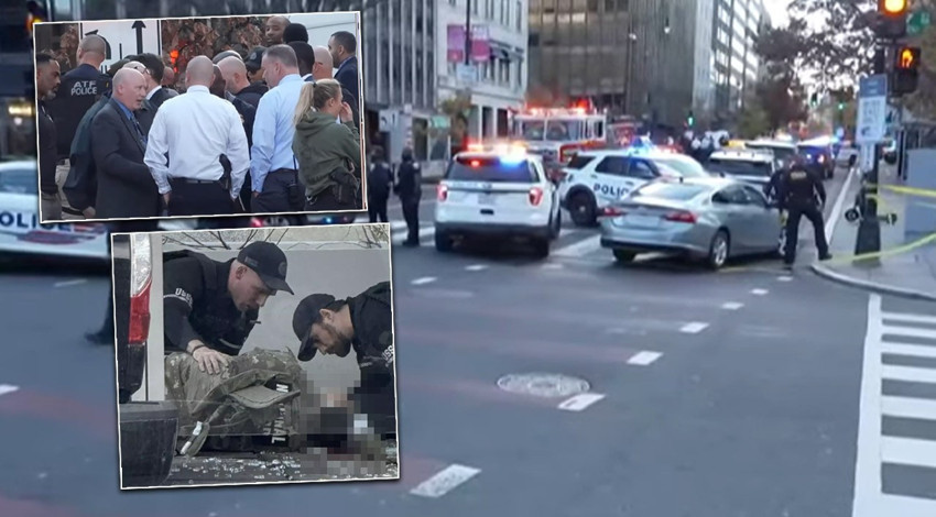 Beyaz Saray yakınlarında 2 ABD askeri vuruldu! Trump'tan ilk açıklama