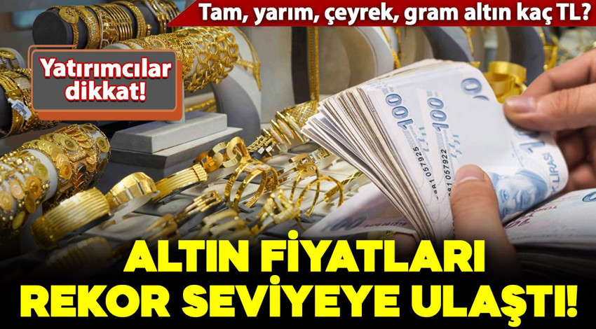 Yatırımcılar dikkat: Altın fiyatları fırladı! İşte 28 Kasım 2025 gram ve çeyrek altında son durum