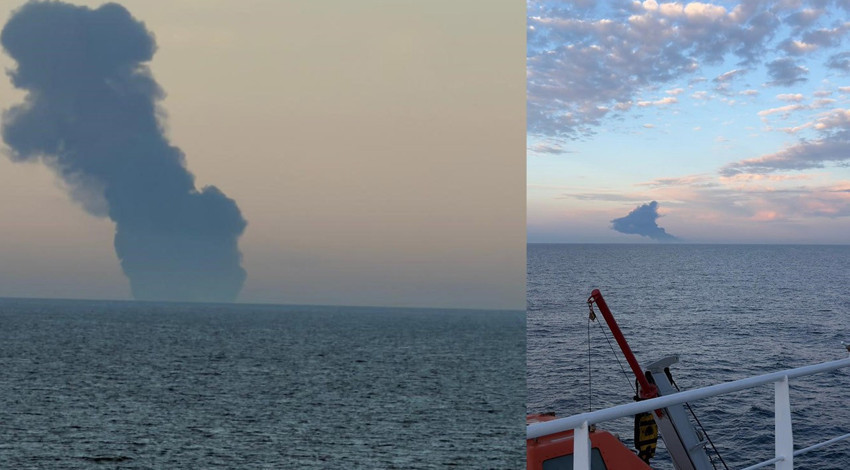Karadeniz'de iki tankerde patlama! Bakan Uraloğlu'ndan açıklama