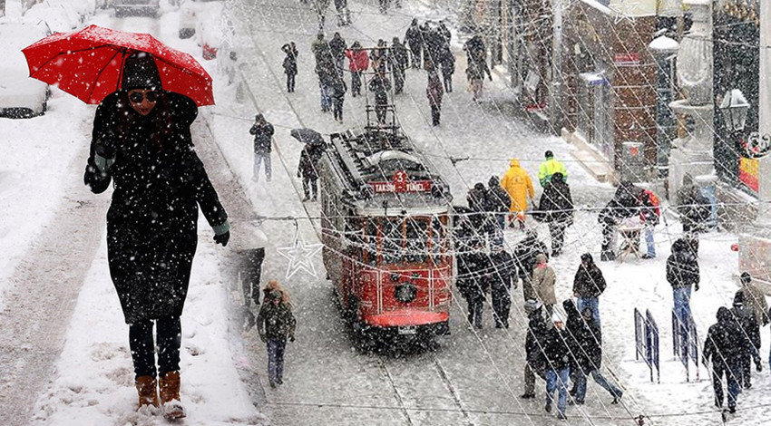 İBB tarih verdi! İstanbul'a kar geliyor...