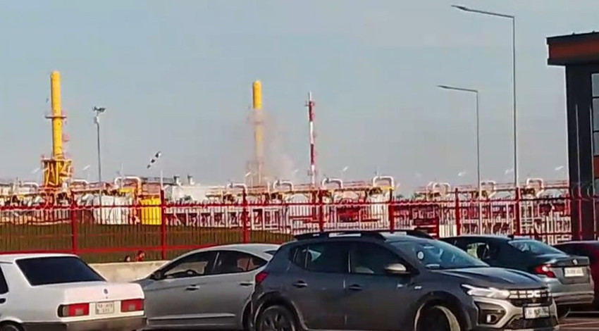 Silivri BOTAŞ doğalgaz tesisinde yangın!