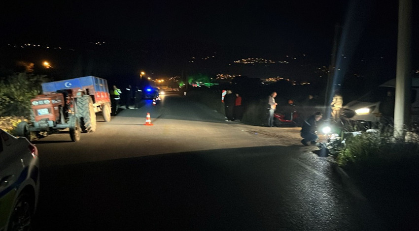 Motosiklet kazası can aldı! Genç kız feci şekilde can verdi