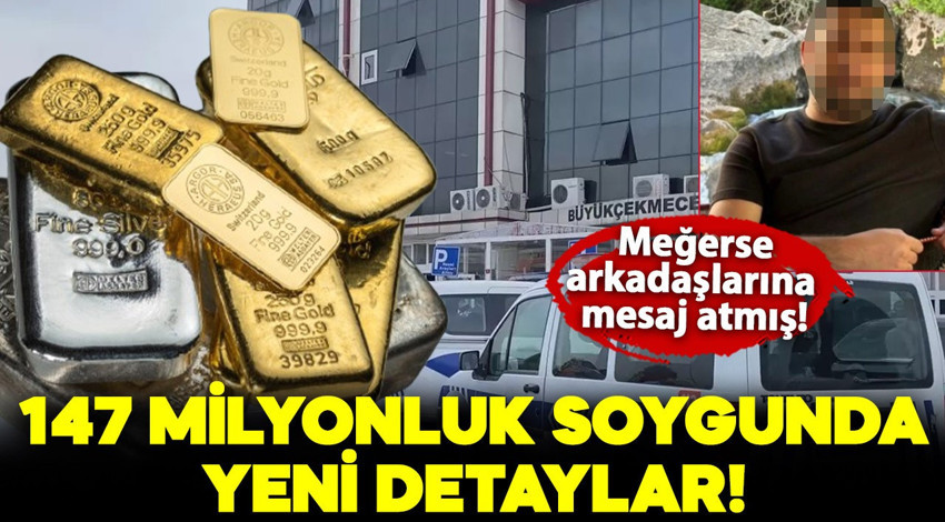 147 milyonluk adliye soygununda yeni detaylar: Meğerse arkadaşlarına mesaj atmış