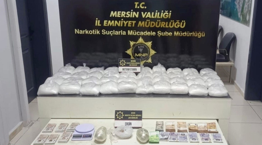 Mersin'de zehir tacirlerine darbe!