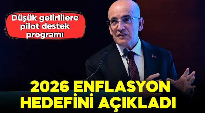 Bakan Şimşek'ten enflasyon hedefi açıklaması! Rakam verdi! 'Tek önceliğimiz...'