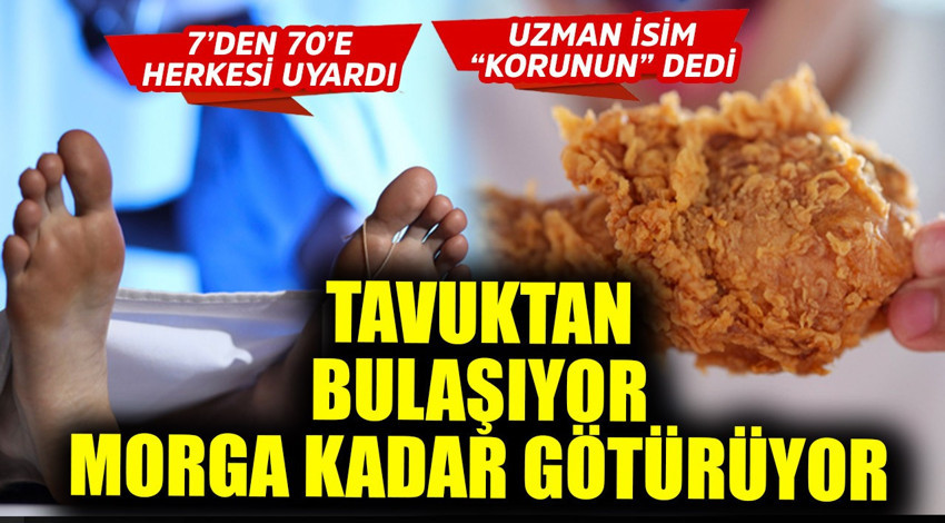 Tavuktan bulaşıyor, insanı morga kadar götürüyor! Uzman isim 7'den 70'e herkesi uyardı