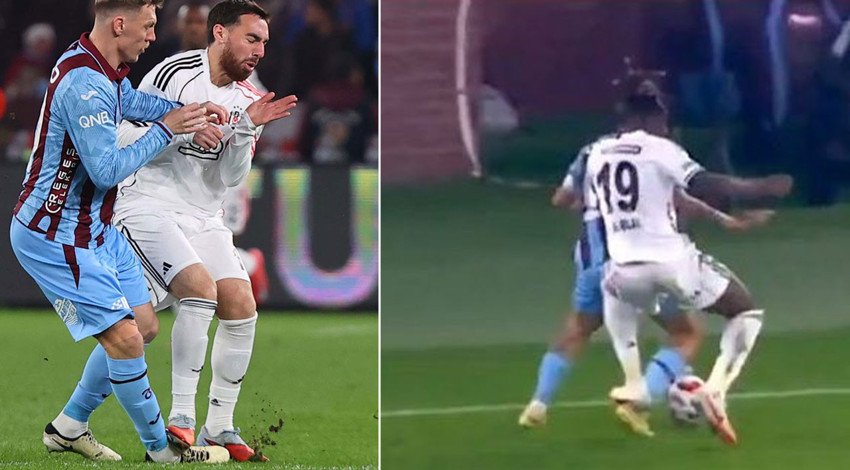 Trabzonspor- Beşiktaş derbisinde tartışmalı pozisyonlar! Kırmızı kart doğru mu? Eski hakemler son noktayı koydu