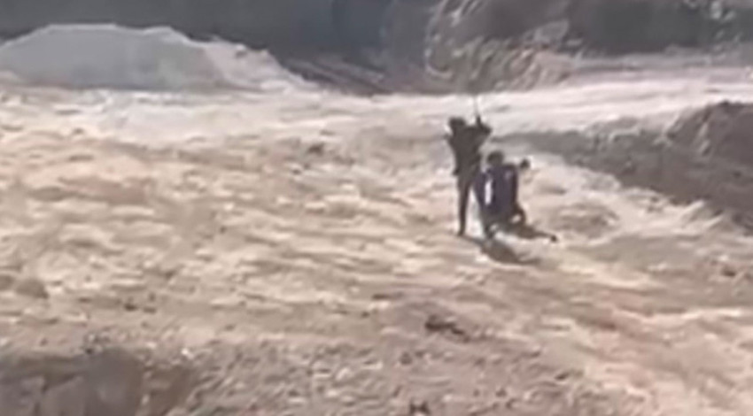 Gaziantep'te infial yaratan görüntü! Çocuk işçiye inşaat alanında akıl almaz dayak