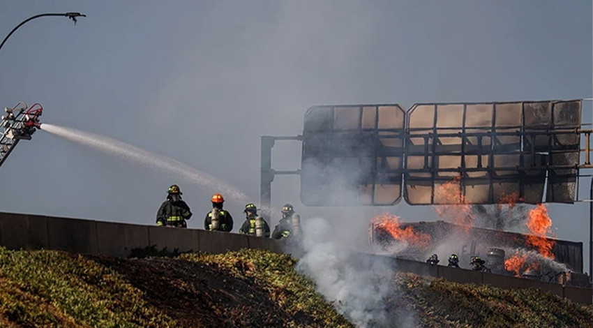 Şili’de gaz yüklü tanker patladı: 4 ölü, 17 yaralı