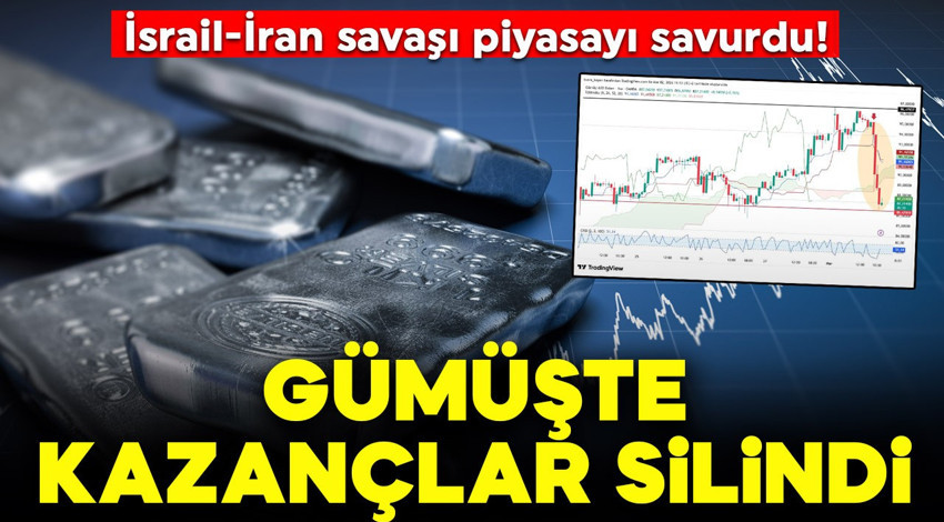 Gümüşte kazançlar silindi!