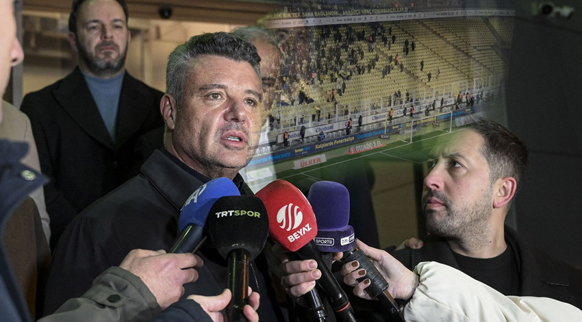 Fenerbahçe'ye Antep maçında tribün şoku! Başkan Saran'dan taraftara çağrı