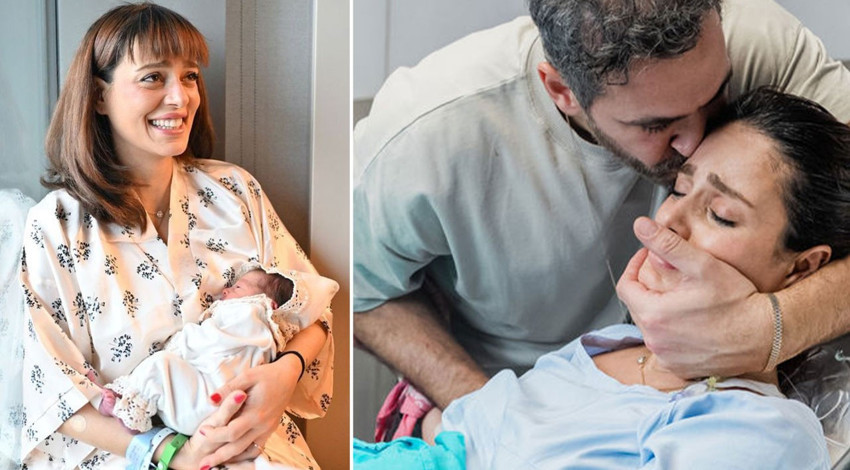 İlk kez anne olmanın mutluluğunu yaşamıştı! Bestemsu Özdemir oğlunun yüzünü ilk kez gösterdi