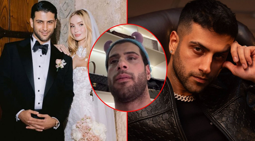 Reymen'e eşi makyaj yaptı! O hali sosyal medyayı salladı
