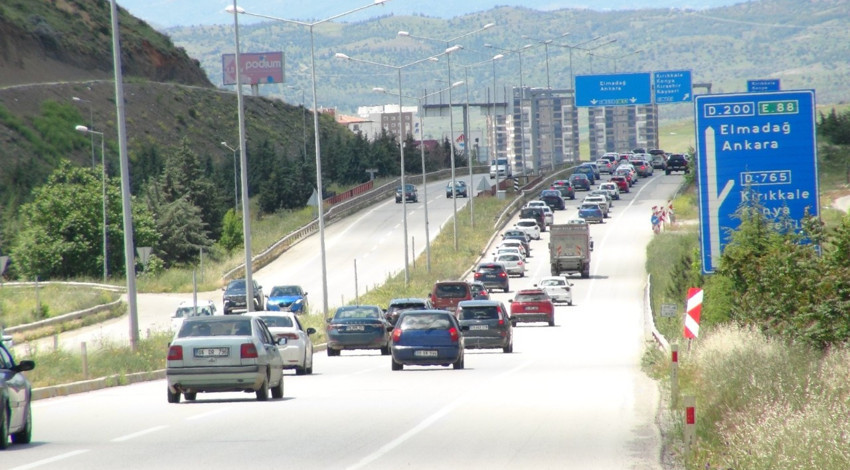 'Kilit Kavşak'taki bayram yoğunluğunun bilançosu açıklandı
