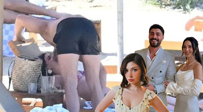 İhanet iddialarıyla gündemdelerdi! Ali Öner ile Zeynep Atılgan tatilde aşka geldi: Öpmelere doyamadı
