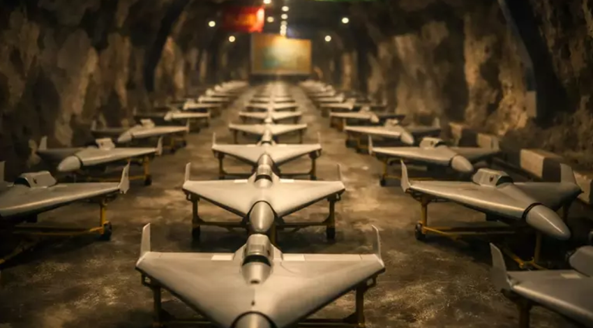 İsrail'e açık tehdit: İran yer altındaki füzelerini gösterdi! - Resim : 2