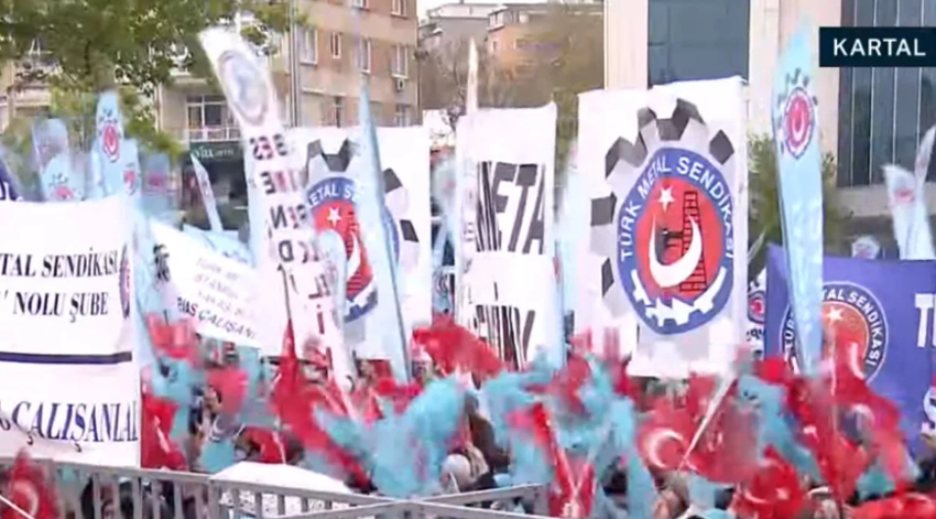 İşçiler 1 Mayıs'ta meydanlarda: Beşiktaş ve Şişli'de gözaltılar var! İşte İstanbul'da son durum - Resim : 10