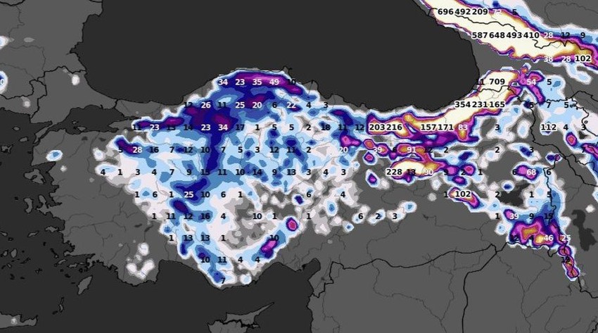 Marmara'ya yüzde 96.95.99 kesin 15 Mart tarihi verildi... Marmara'ya 15 Mart'ta bakıp sonra bir daha 20 Mart'ta bakacaklar tanıyamayacak. O kadar değişiyor - Resim : 1