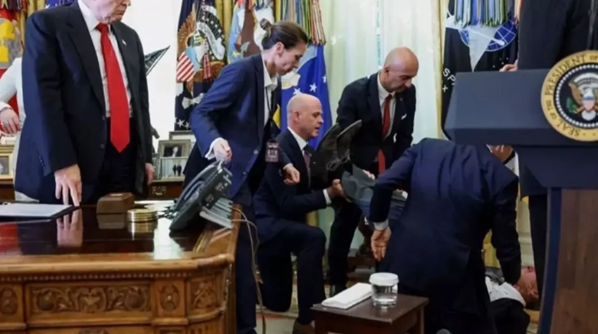 Beyaz Saray’da korku dolu anlar! İlk müdahaleyi Dr. Mehmet Öz yaptı - Resim : 2