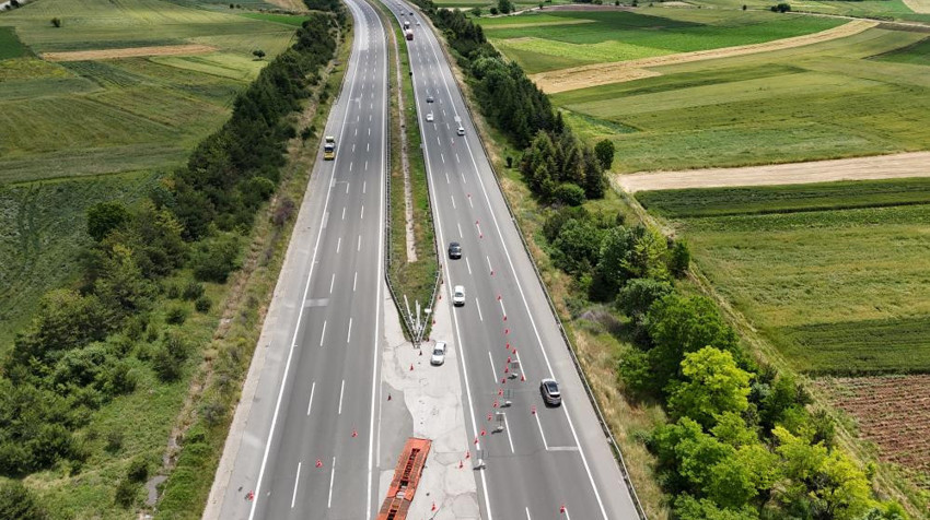 Bu istikameti kullanacaklar dikkat! 4 gün boyunca trafik tek şeritten sağlanacak - Resim : 1