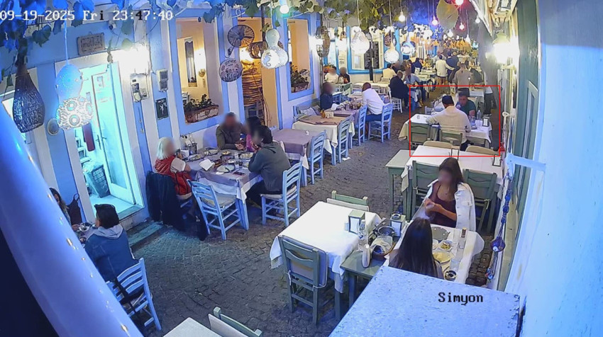 Yediler içtiler, hesabı ödemeden kaçtılar! O anlar kameraya yansıdı - Resim : 1