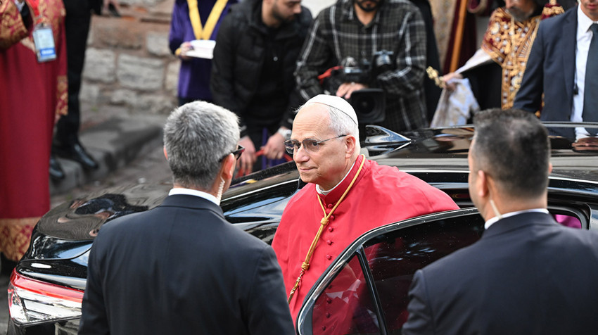 Papa 14. Leo, Ahmet Minguzzi'nin babası Andrea Minguzzi ile görüştü! - Resim : 2