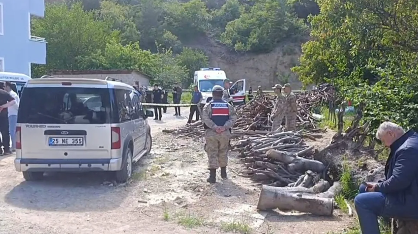 B&ouml;lge ablukaya alındı! Eşini odunla d&ouml;verek &ouml;ld&uuml;rd&uuml;: K&ouml;pekli timler her yerde arıyor! - Resim : 1
