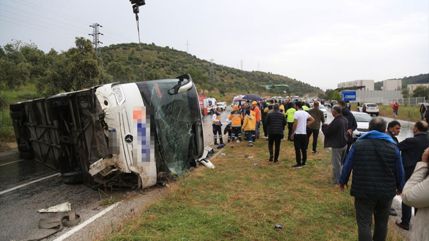 Milas'ta feci kaza: 2 ölü, 42 yaralı