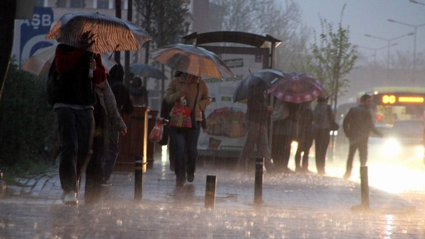 Meteorolojiden sağanak uyarısı!