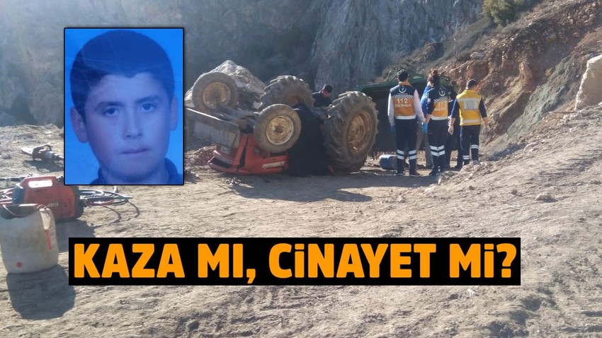 Kullandığı traktörün altında kaldı