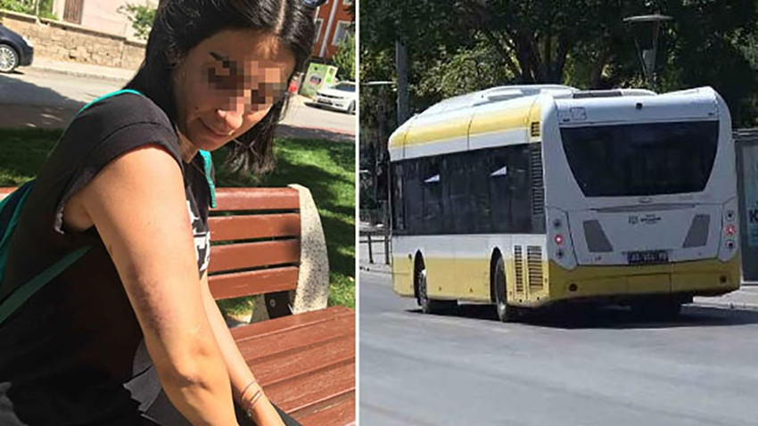 İki kız kardeş belediye otobüsünde dehşeti yaşadı