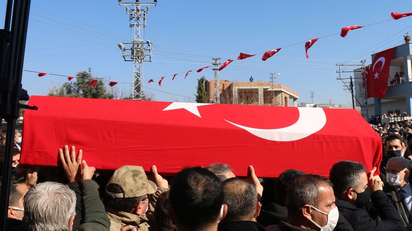 Gara şehidi Aydın Köse son yolcuğuna uğurlandı