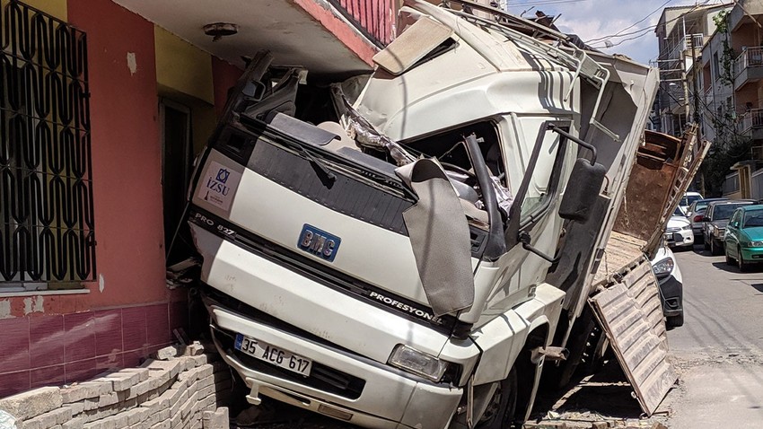 Kontrolden çıktı, ancak böyle durabildi!