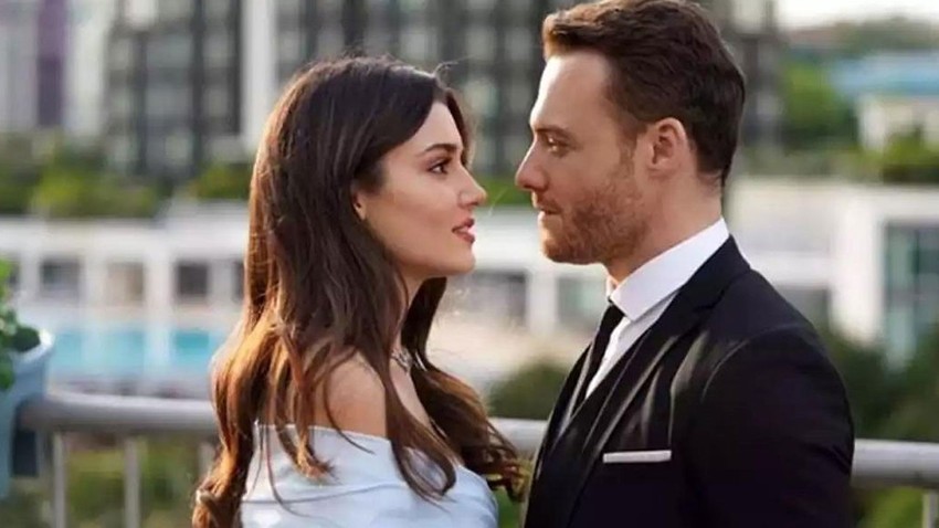 Hande Erçel ile Kerem Bursin aşklarını ilan etti