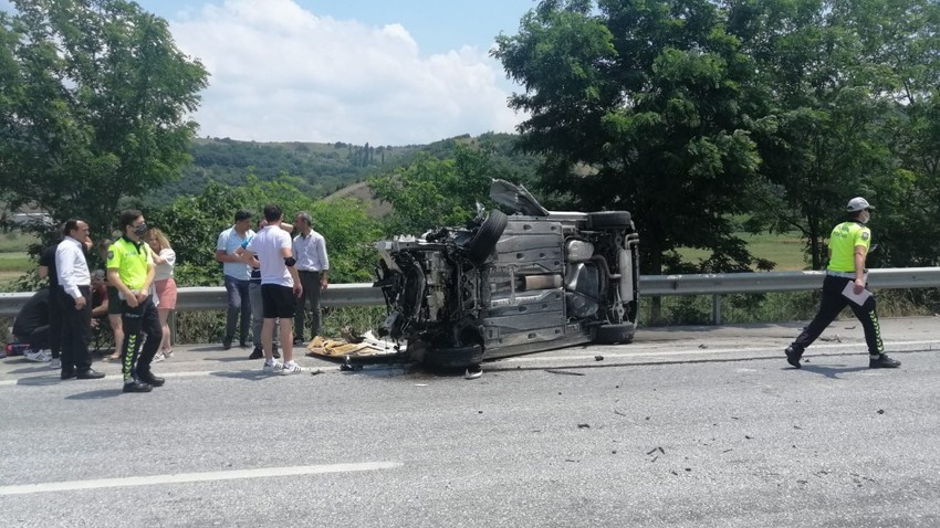 Susurluk'ta kaza: 3 kişi yaralı