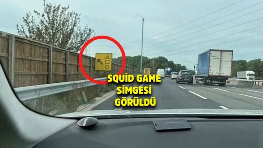 Squid Game dizisinin simgesi Londra'da bir tabelada görüldü! Polis açıklama yaptı