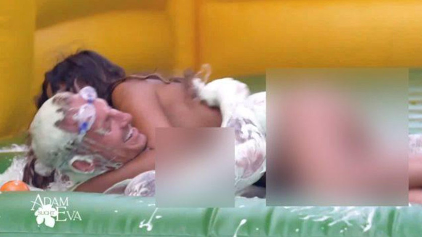 Alman Aşk Adası'ndan skandal görüntüler!
