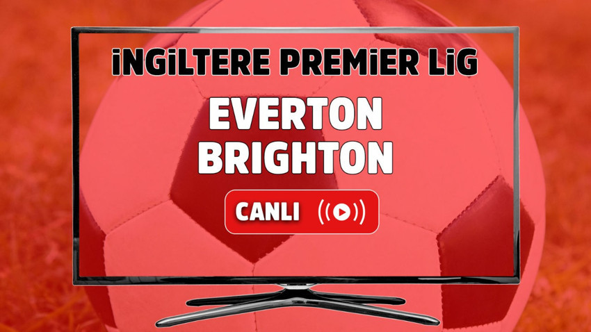 Everton Brighton canlı izle
