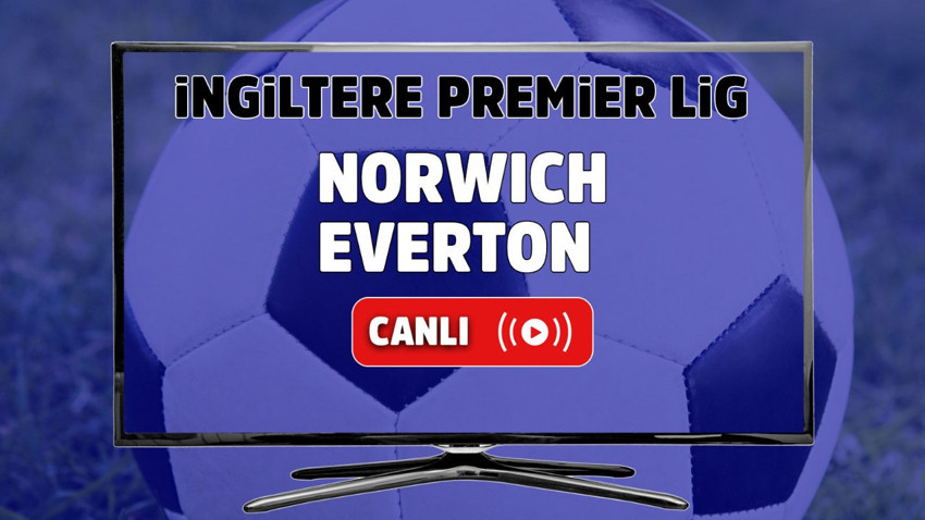 Norwich Everton canlı izle