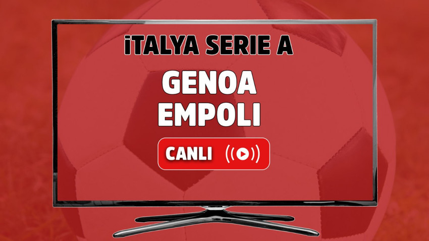 Genoa Empoli canlı izle
