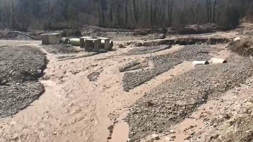 Kastamonu ile Sinop'u birbirine bağlayan 4 köprü yıkıldı