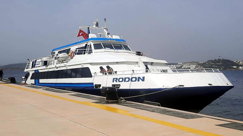 Kos Adası'ndan seferler 2 sezon sonra yeniden başladı