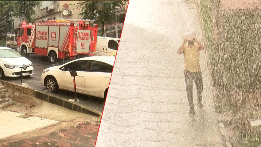 İstanbul sağanak yağışa teslim! Sel ve su baskınları için tedbirleri alın! İşte, 15 Ağustos hava durumu...