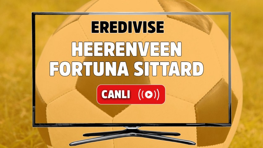 CANLI MAÇ İZLE | Heerenveen - Fortuna Sittard