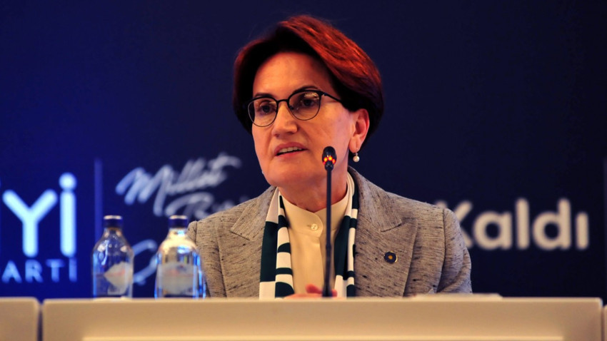 Akşener, iş insanlarıyla bir araya geldi