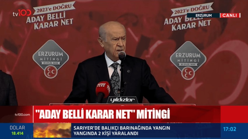 Devlet Bahçeli: "Demirtaş'a şükran görüntüsü, seninleyim mesajıdır"